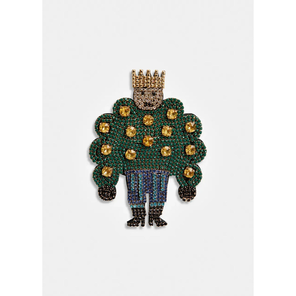 Essentiel Antwerp Kaylor King Brooch - Caramel