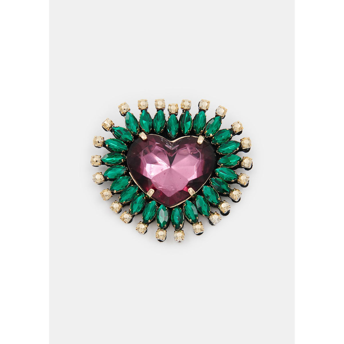 Essentiel Antwerp Koeru Heart Brooch