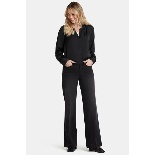 NYDJ Teresa Wide Leg Jeans - Crosswinds