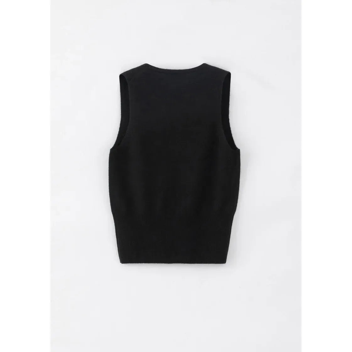 ALEGER Cashmere Classic Tank - Black
