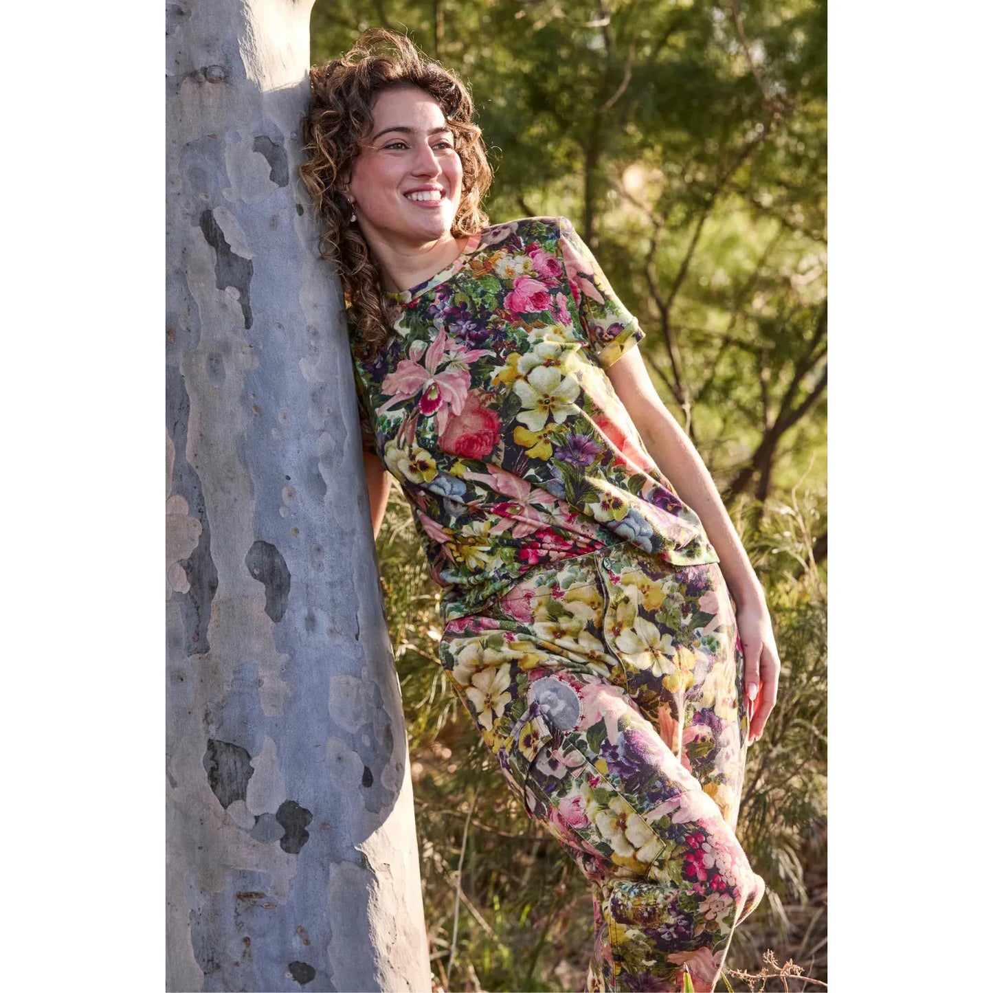 Circular By Maud Alice Dainty Poppy T-Shirt - Blooms