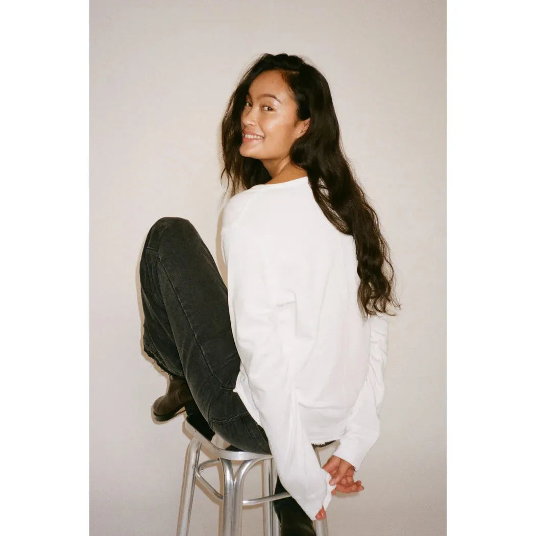 Rabens Saloner Nemi Top - White