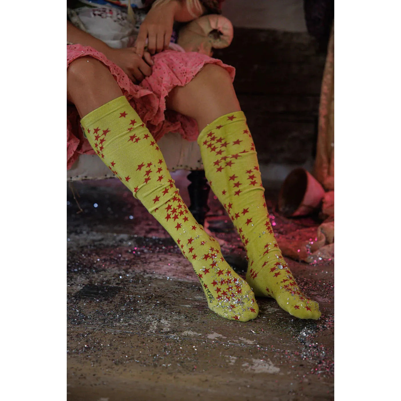 Magnolia Pearl Little Star OTK Socks 170