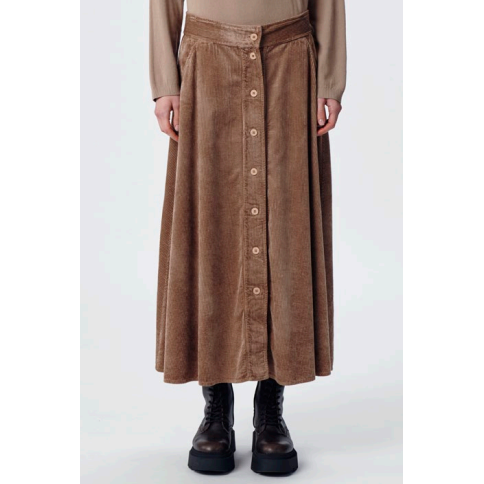 Transit Button Thru Skirt Q266