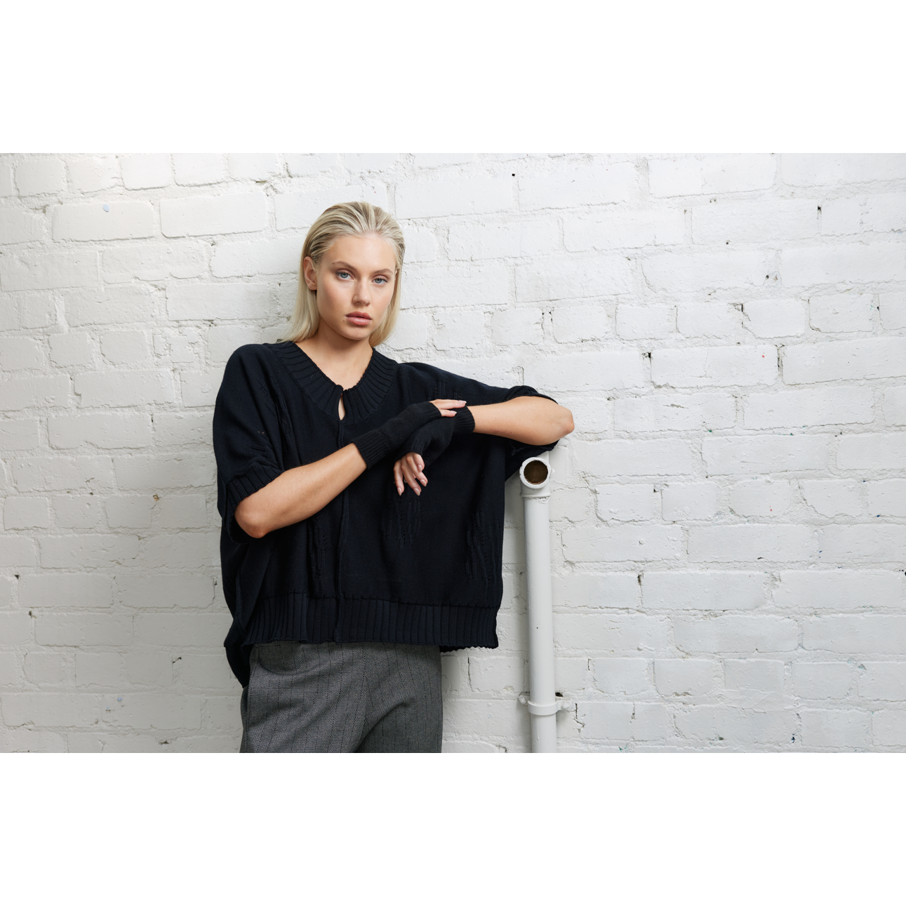 Vale and Ward Natalie Jumper - Black