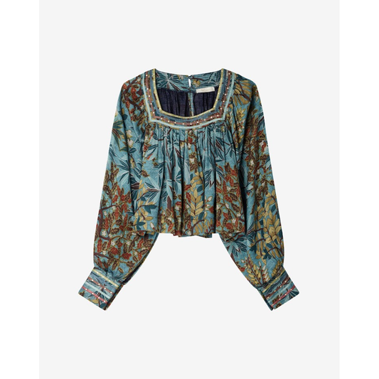 Mes Demoiselles Tina Blouse - Tropical Storm