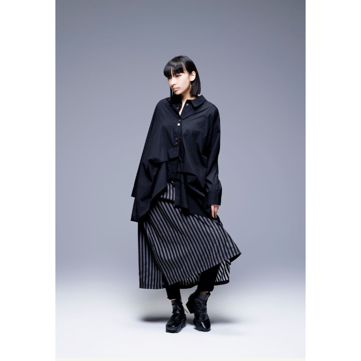 Moyuru Blouse 409 - Black