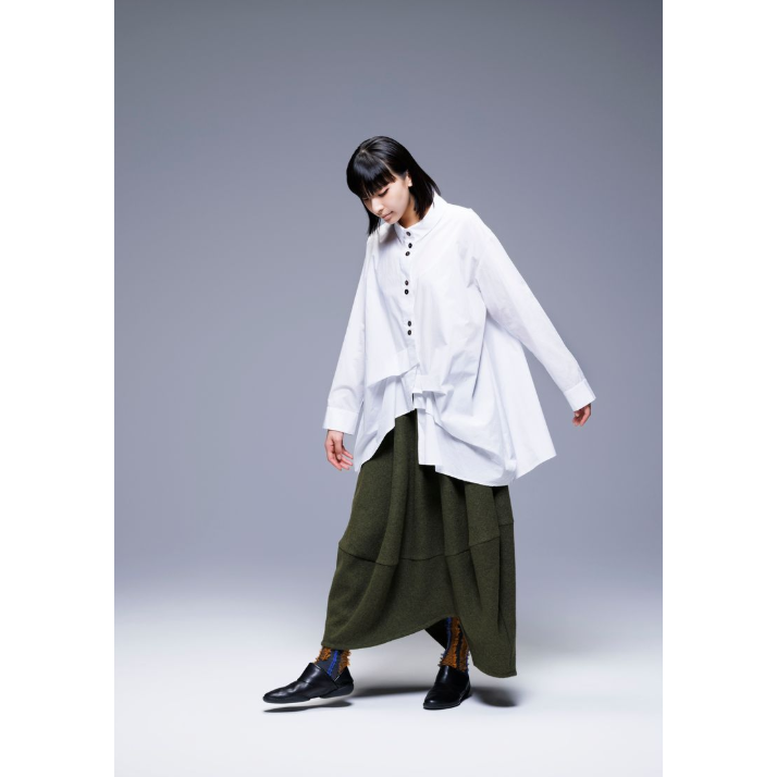 Moyuru Blouse 409 - White