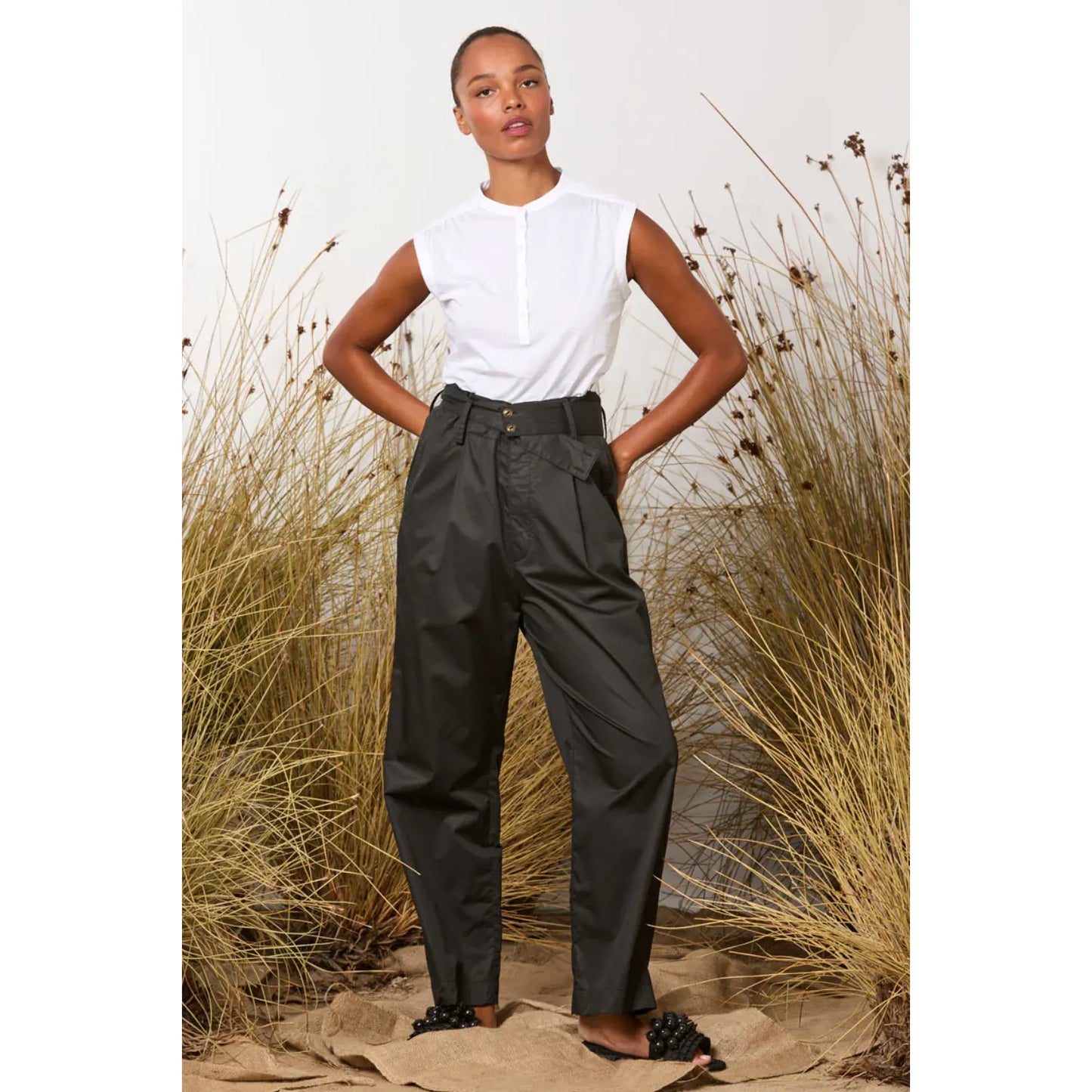 M.A Dainty Stingray Top - White