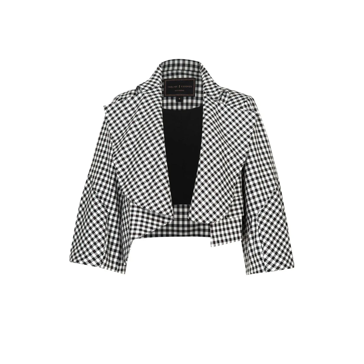 Trelise Cooper Art of Me Jacket - Black/Gingham