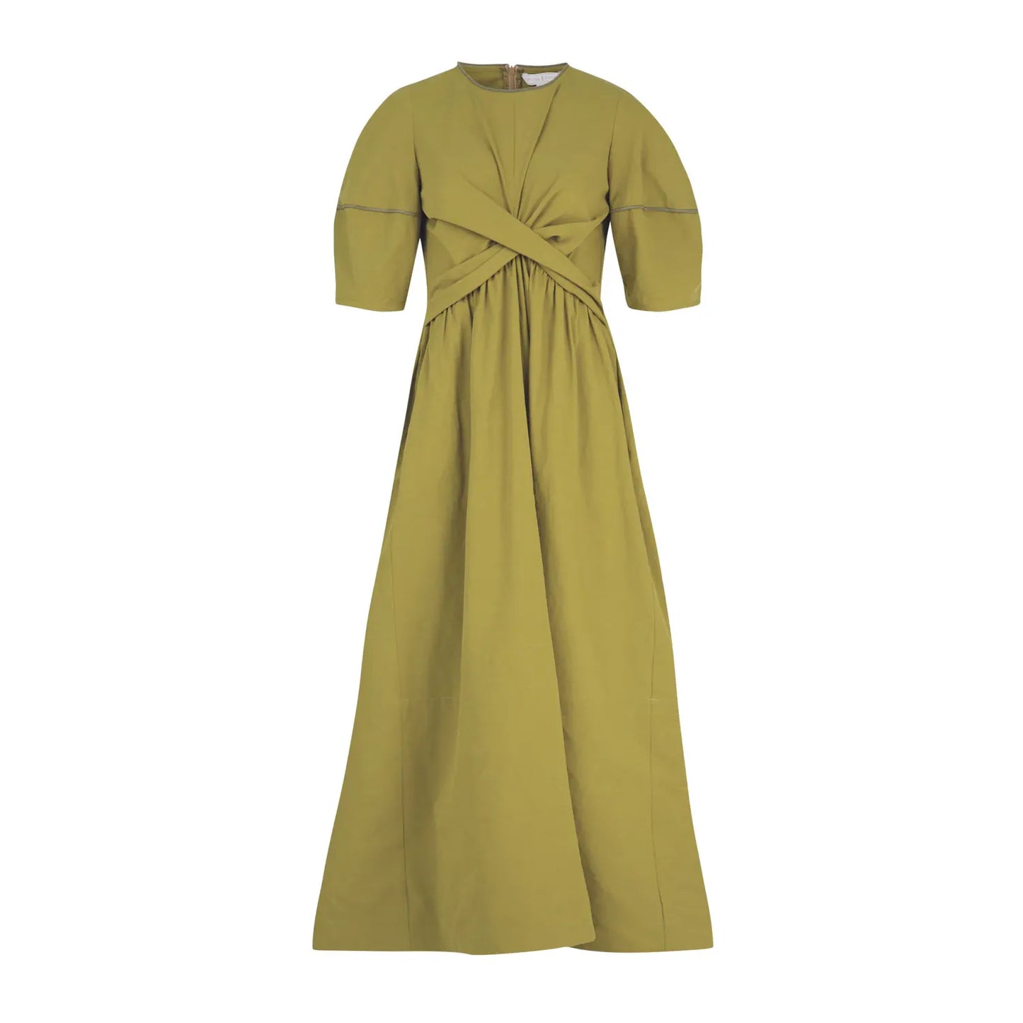 Trelise Cooper Caught in a Twist Dress - Chartreuse
