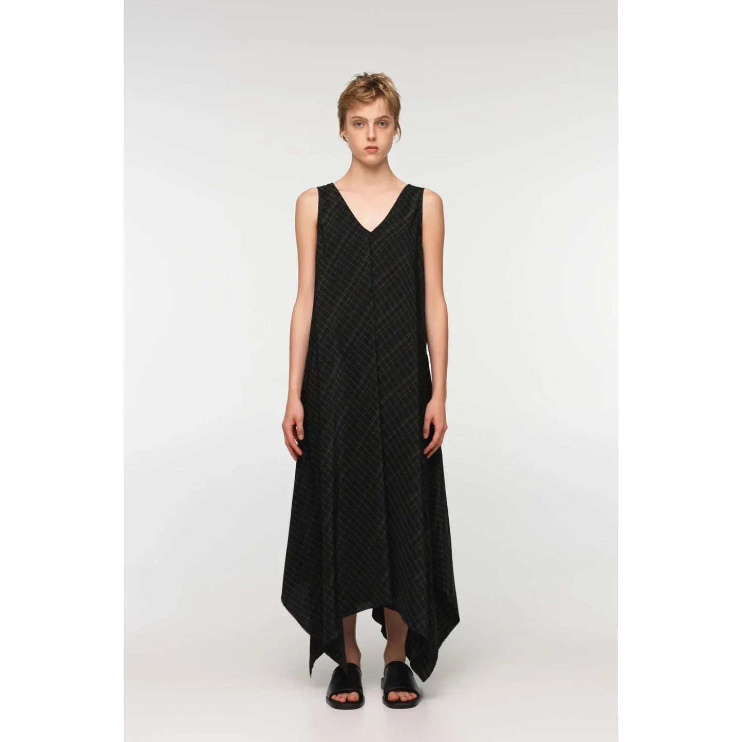 La Vaca Loca Cognac Dress - Black