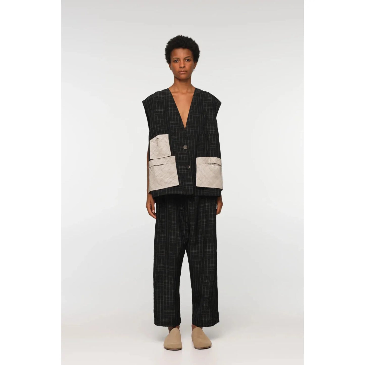 La Vaca Loca Bebe Vest - Black