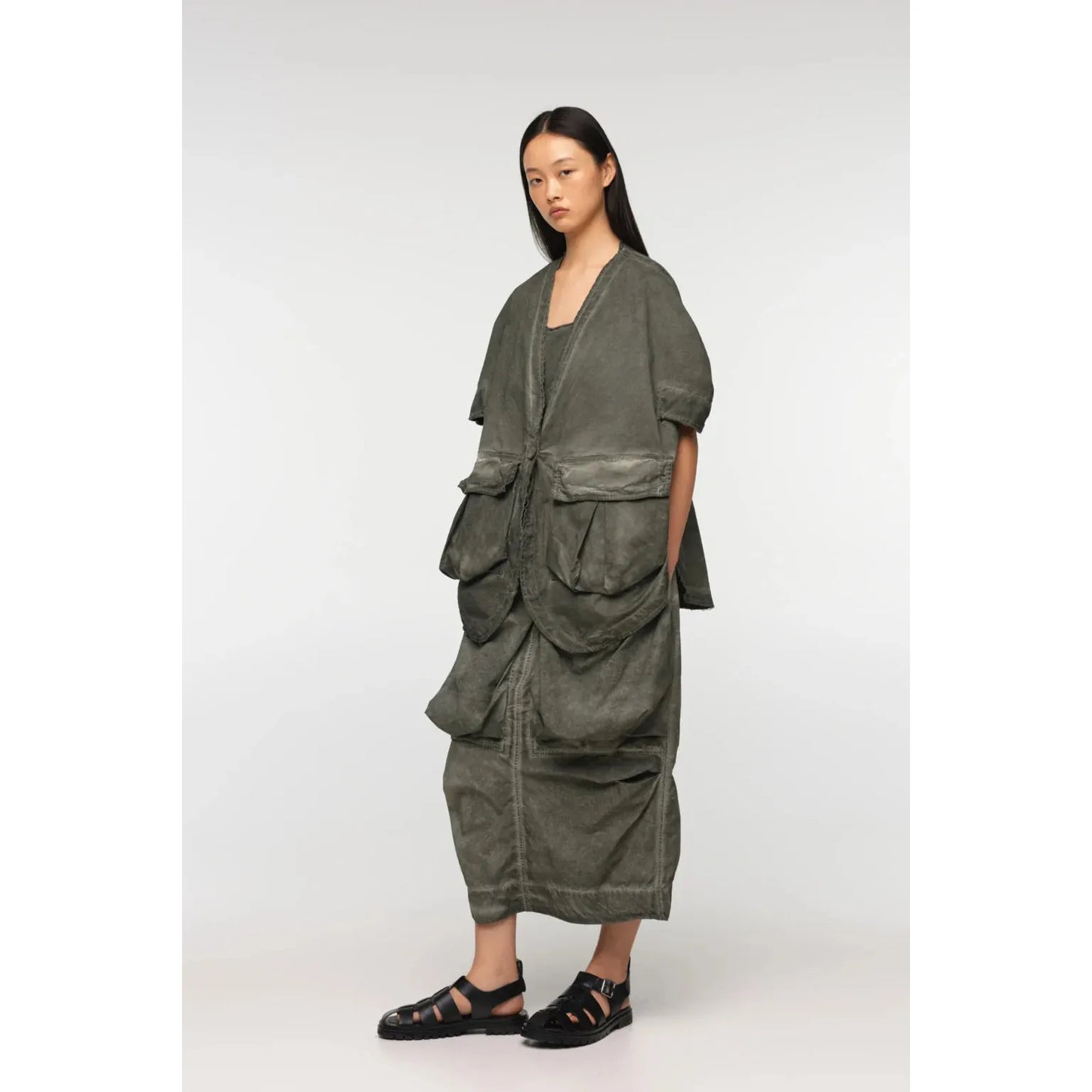 La Vaca Loca Hubo Skirt - Cold Black