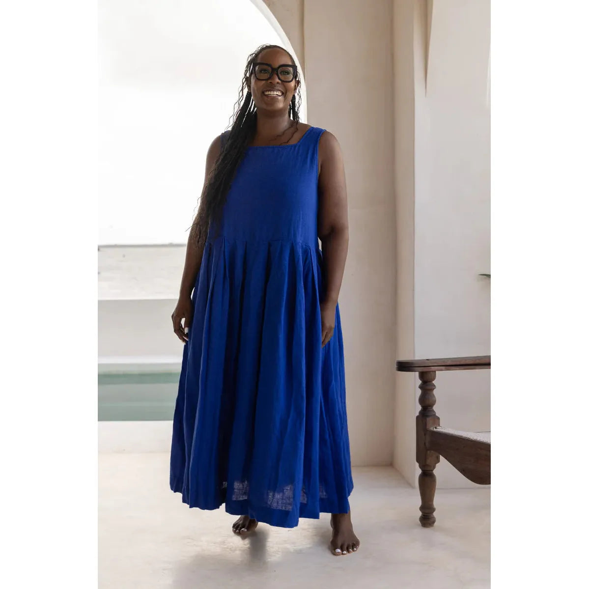 Meg By Design Binti Dress - Cobalt