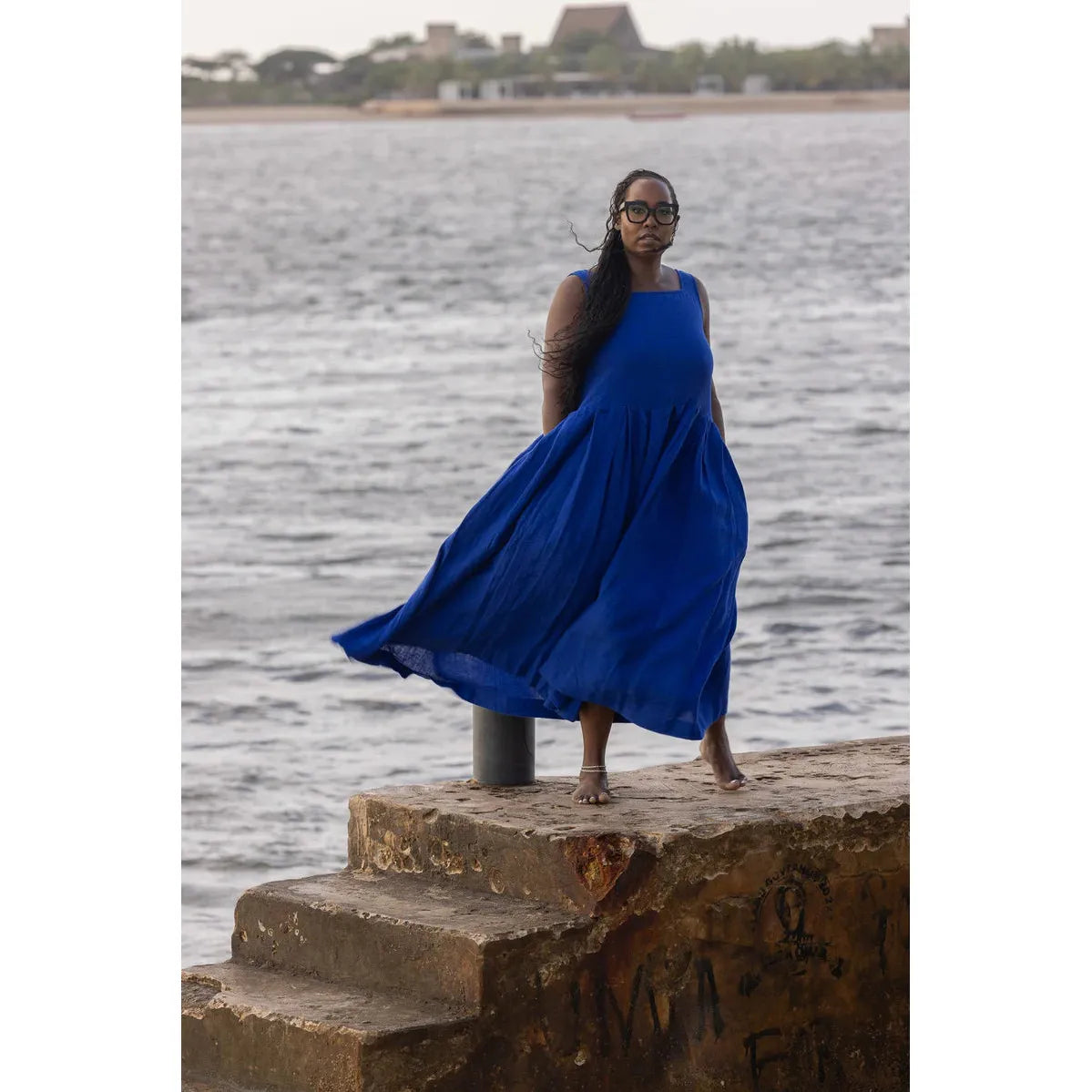 Meg By Design Binti Dress - Cobalt