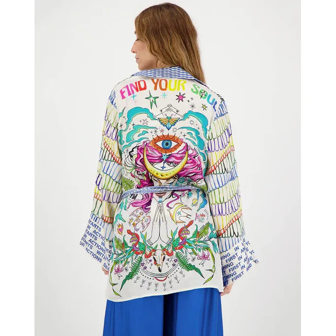Me 369 Lucia Kimono Jacket - Enlightenment