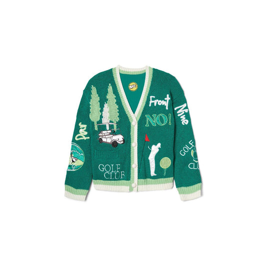 No! Jeans Gone Golfing Cardigan