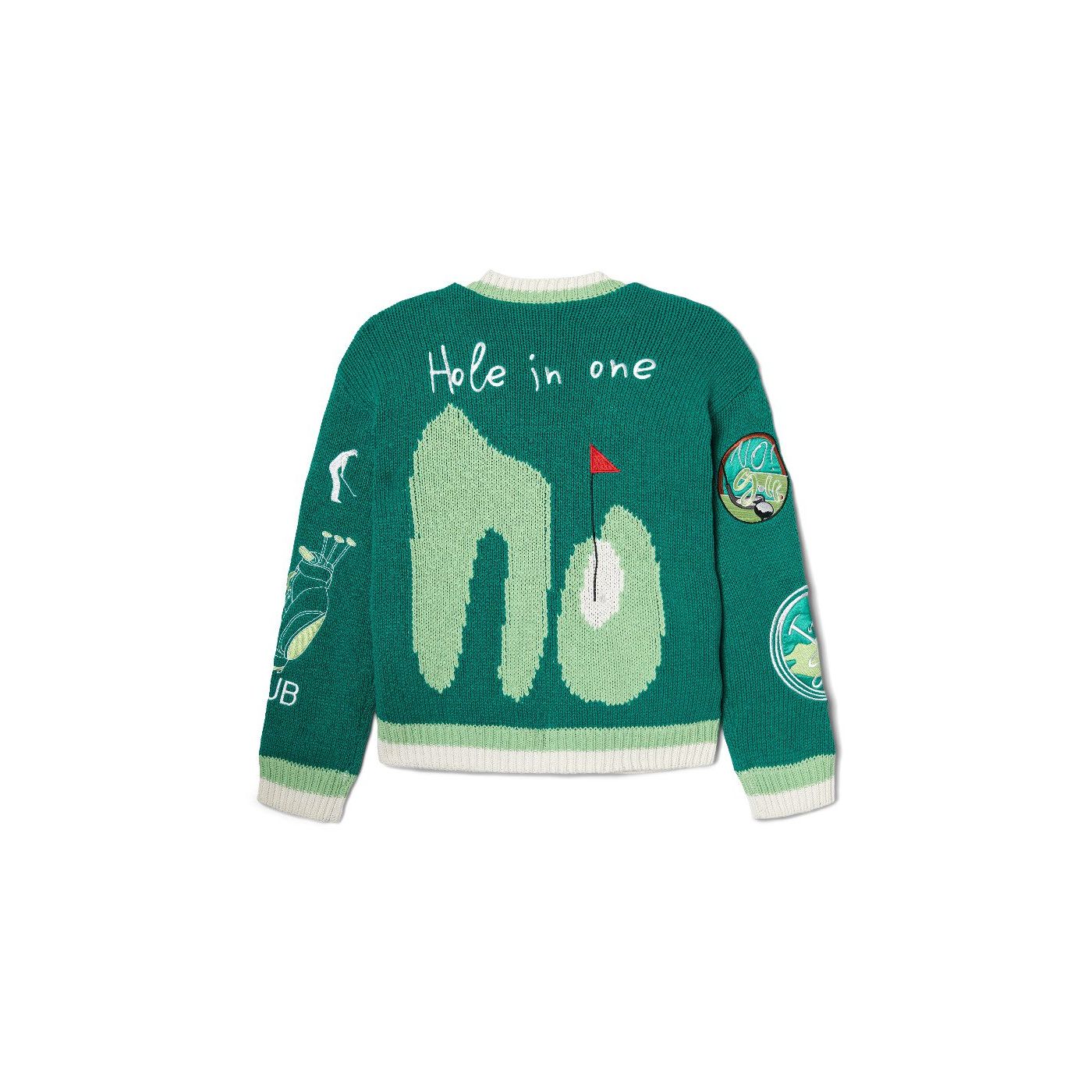 No! Jeans Gone Golfing Cardigan