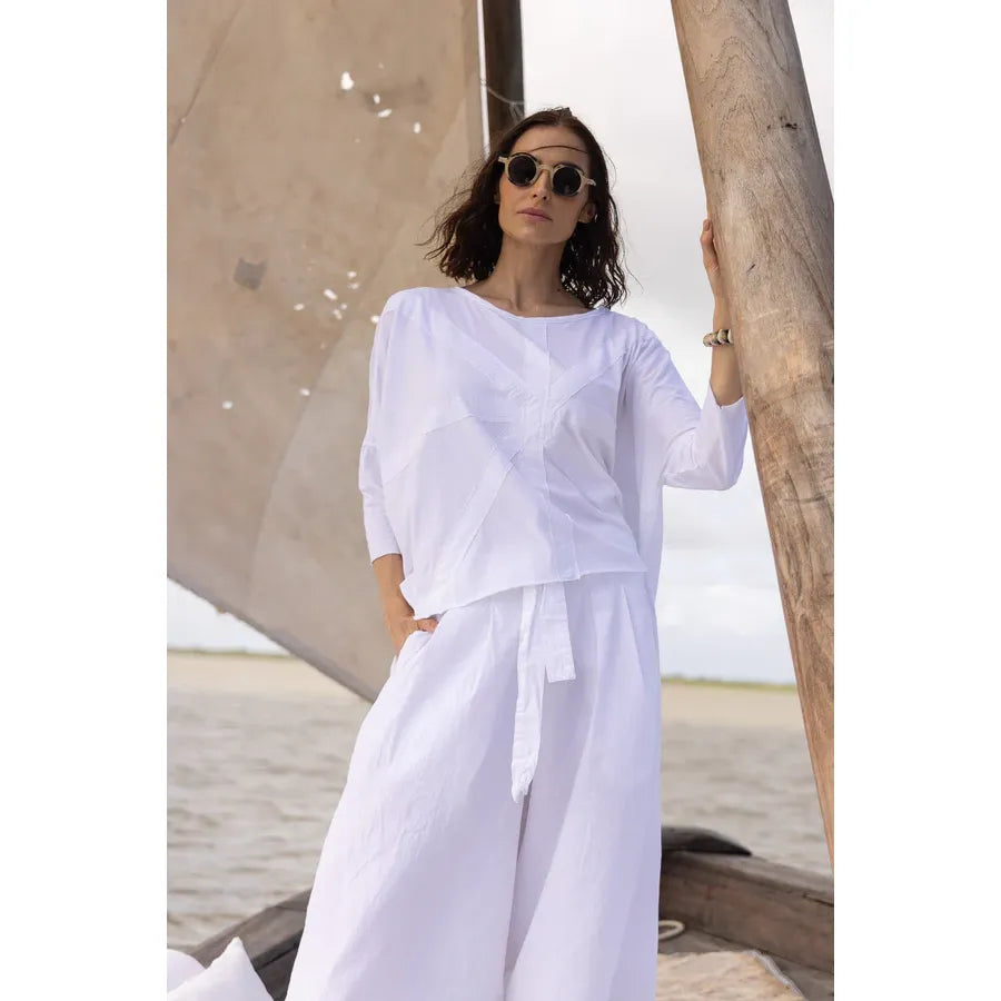 Meg By Design Harriet Pant - White