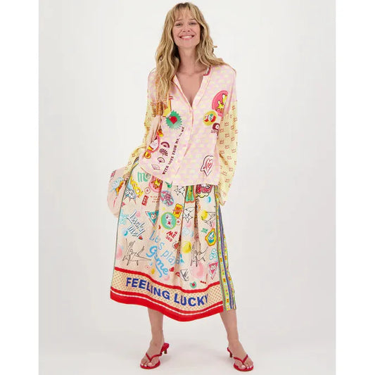 Me 369 Vanessa Midi Skirt - Lucky Me