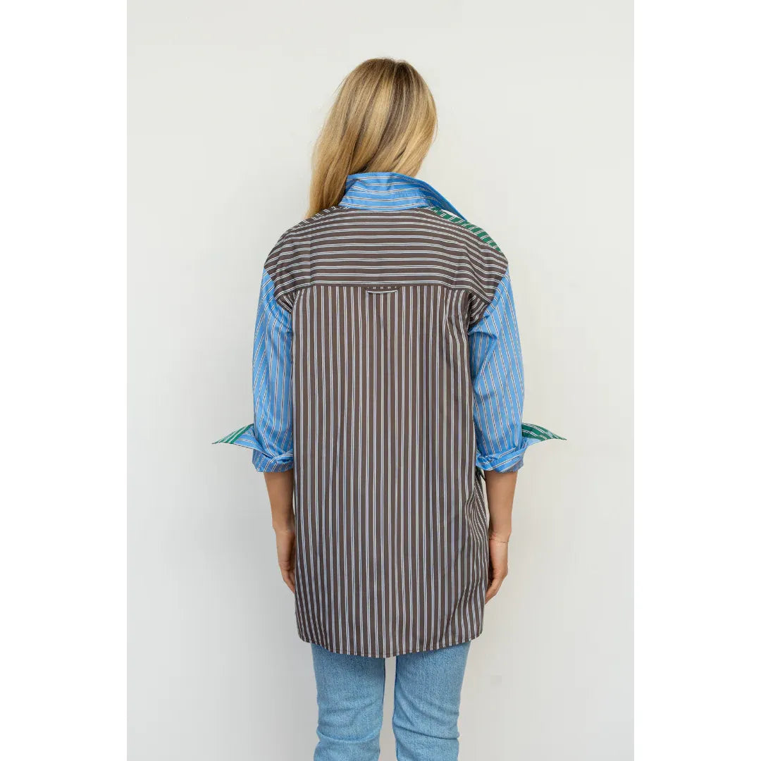 Shirty The Boyfriend Shirt - Chocolate Combo