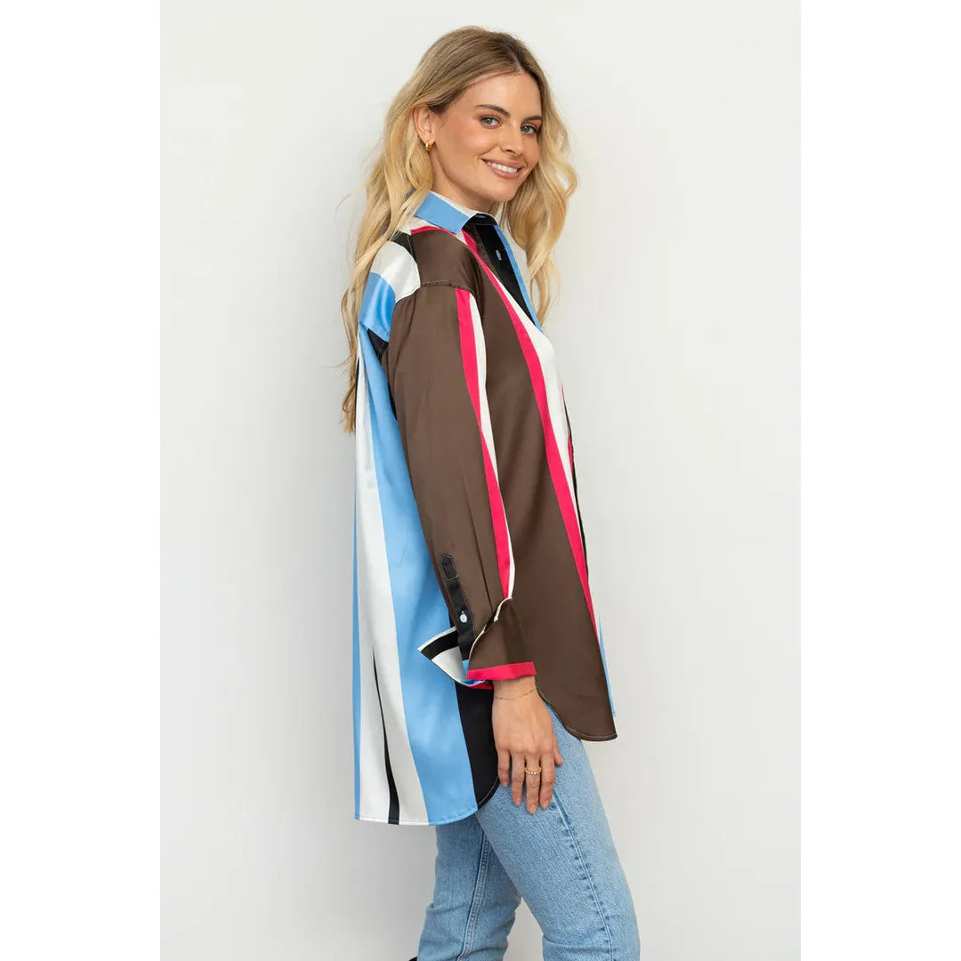 Shirty The Amelie Shirt - All Sort Stripe