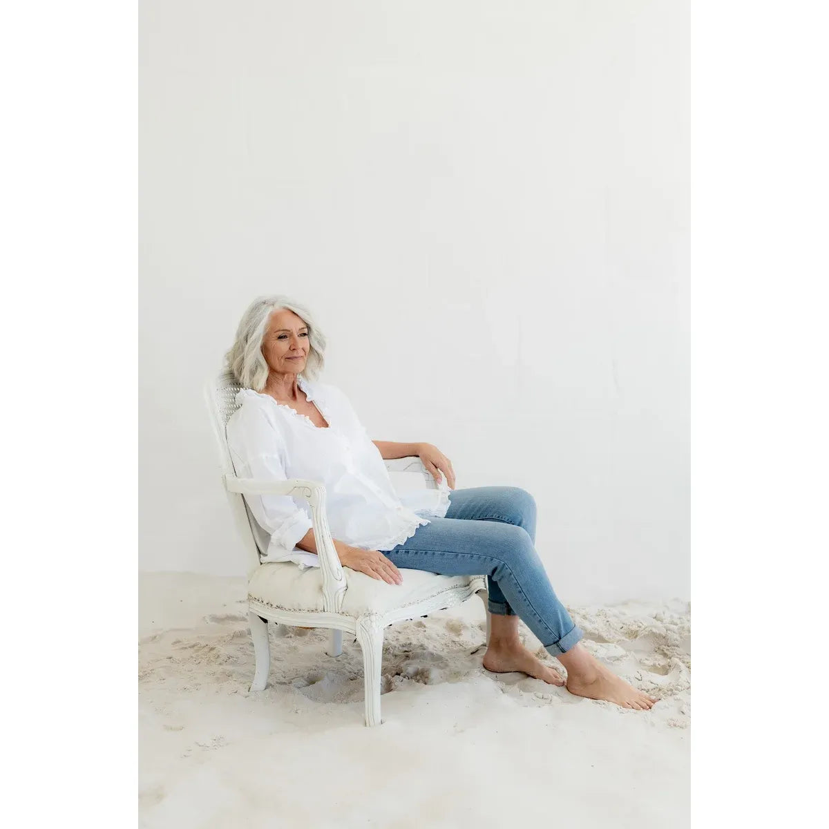 Meg By Design Tully Shirt - White