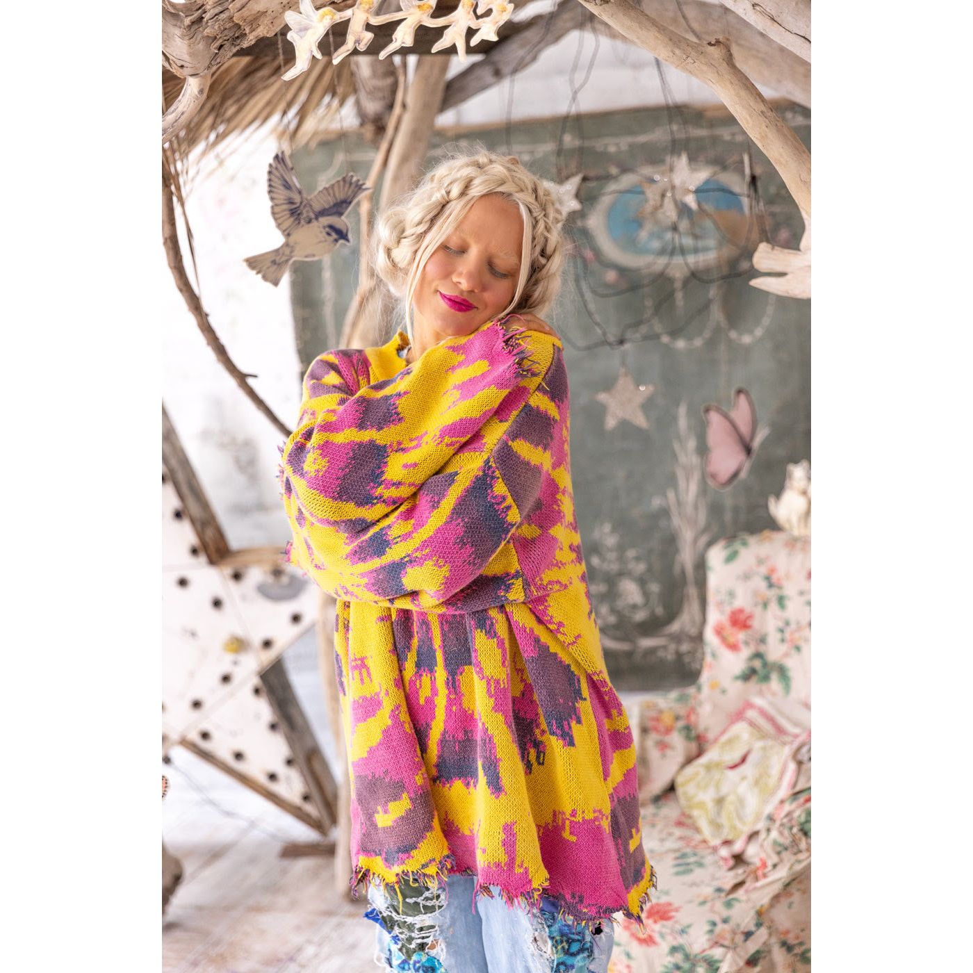 Magnolia Pearl Kaleidoscope Sweater 2154