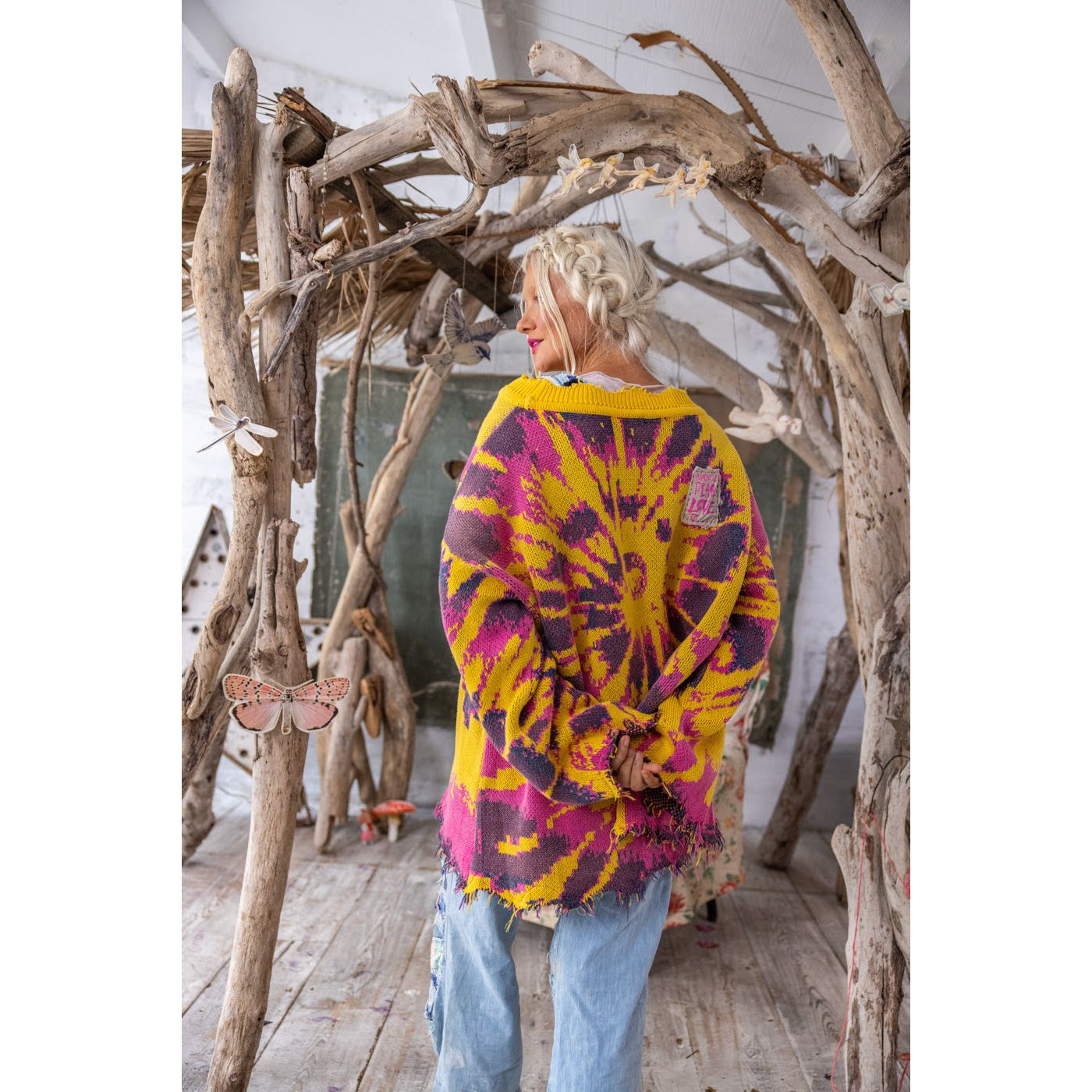 Magnolia Pearl Kaleidoscope Sweater 2154