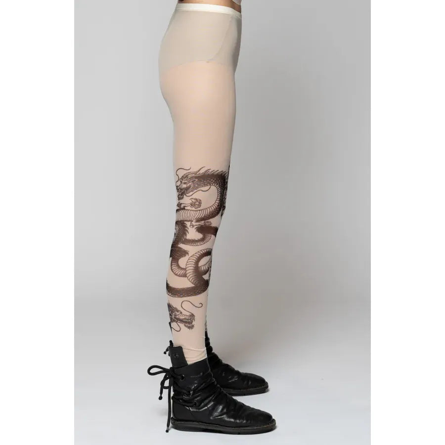Dogstar Tatu Tights - Nude