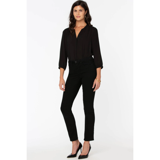 NYDJ Sheri Slim - Black
