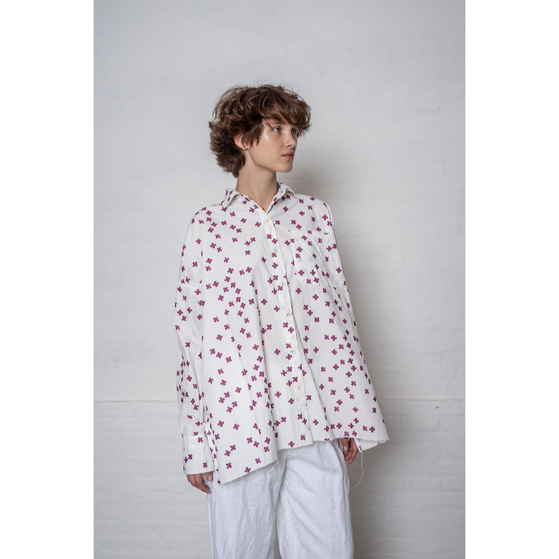 Hannoh + Wessel Clarence Shirt - Berry