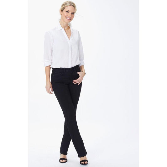 NYDJ Marilyn Straight - Black