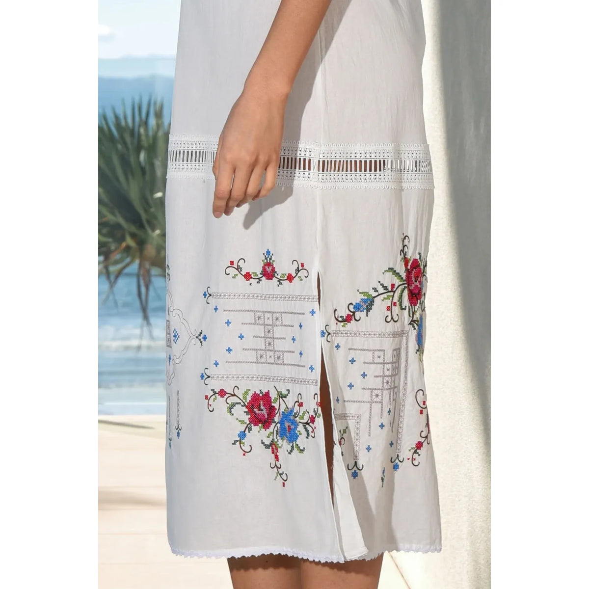 Trelise Cooper Sewing Lovely Dress - White
