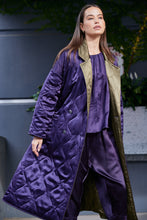 M.A Dainty Tanya Coat - Purple/Bronze