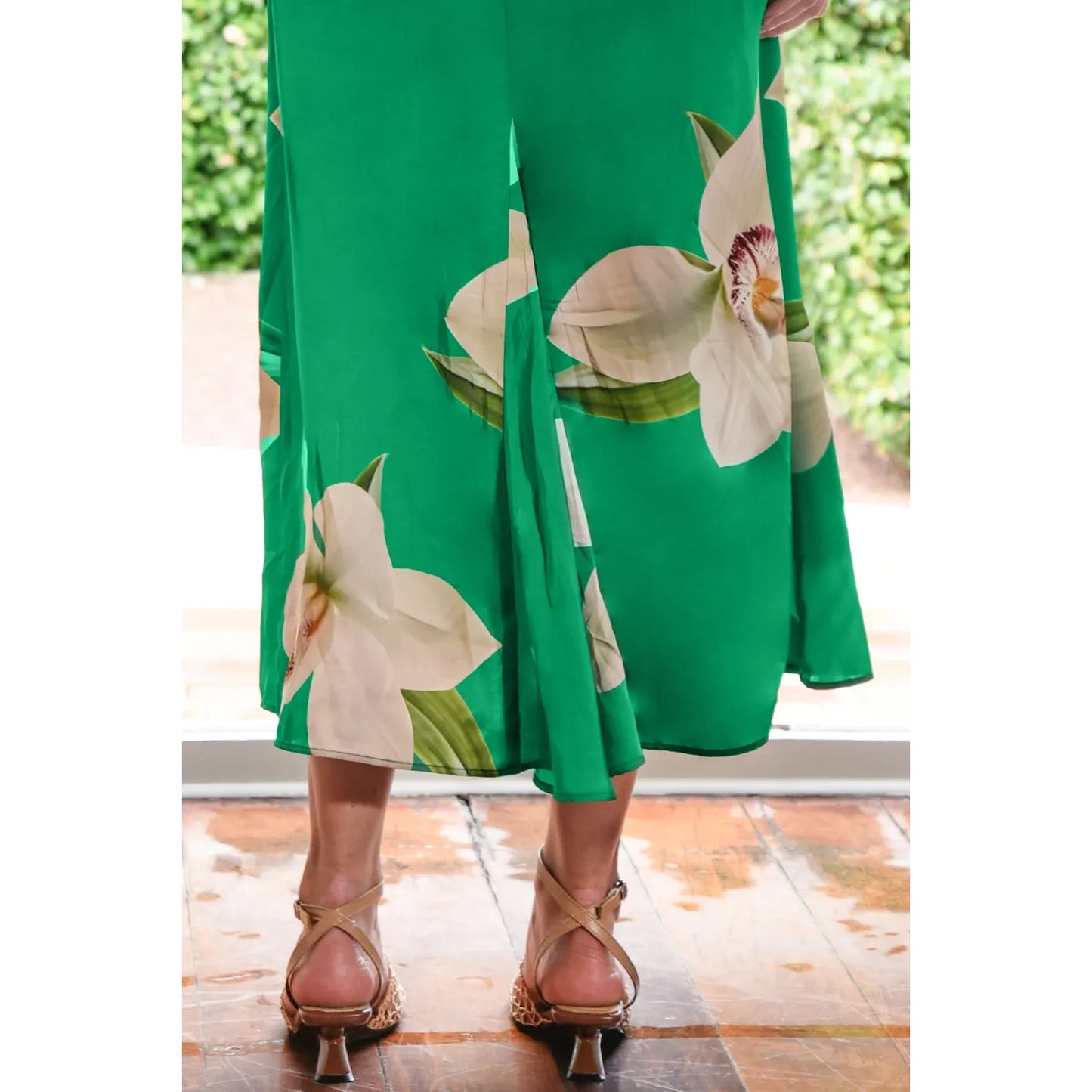 Curate Charge It to My Room Dress - Green Orchid