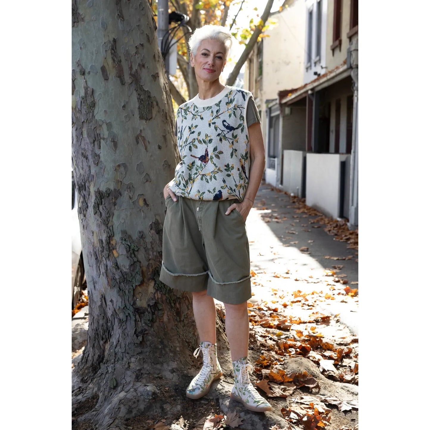 M.A Dainty Sofa Vest - Birds