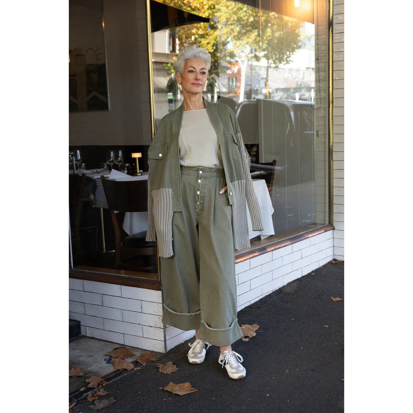 M.A Dainty Polly Trousers - Oregano