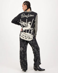 Me 369 Isabel Shirt - Black Magic