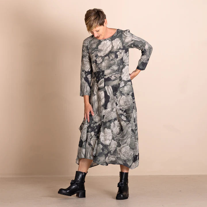 Megan Salmon Origami Romance Dress - Wonderland