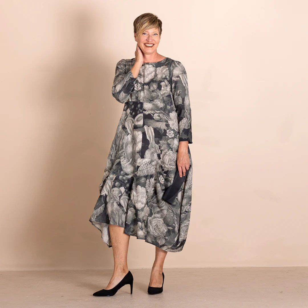 Megan Salmon Origami Romance Dress - Wonderland