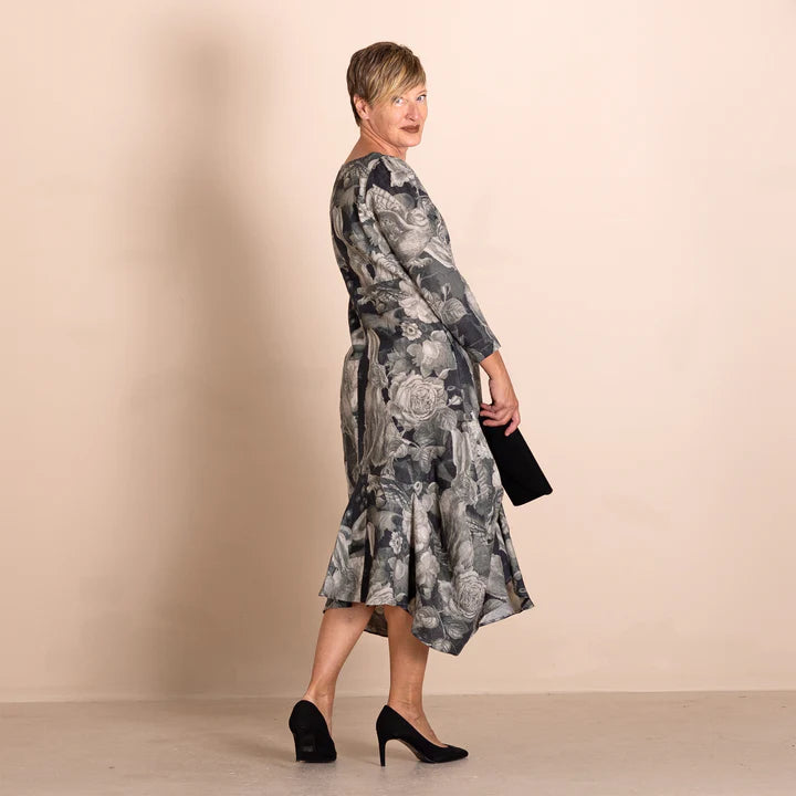 Megan Salmon Origami Romance Dress - Wonderland