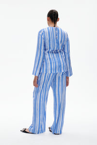 Baum Und Pferdgarten Malu Blouse - Blue Stripe