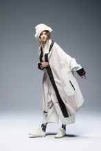Moyuru Knit Coat 317 - Beige/White