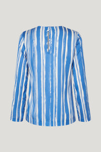 Baum Und Pferdgarten Malu Blouse - Blue Stripe