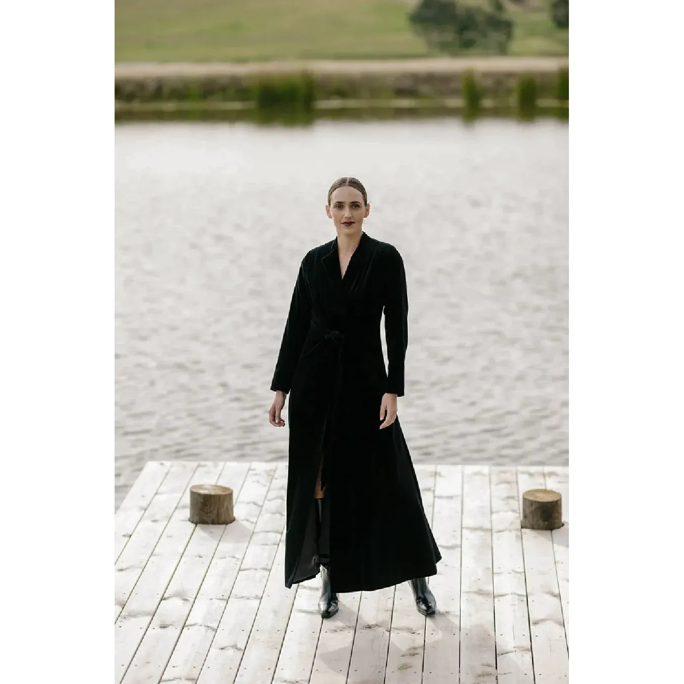 M.A Dainty Stocker Coat - Black