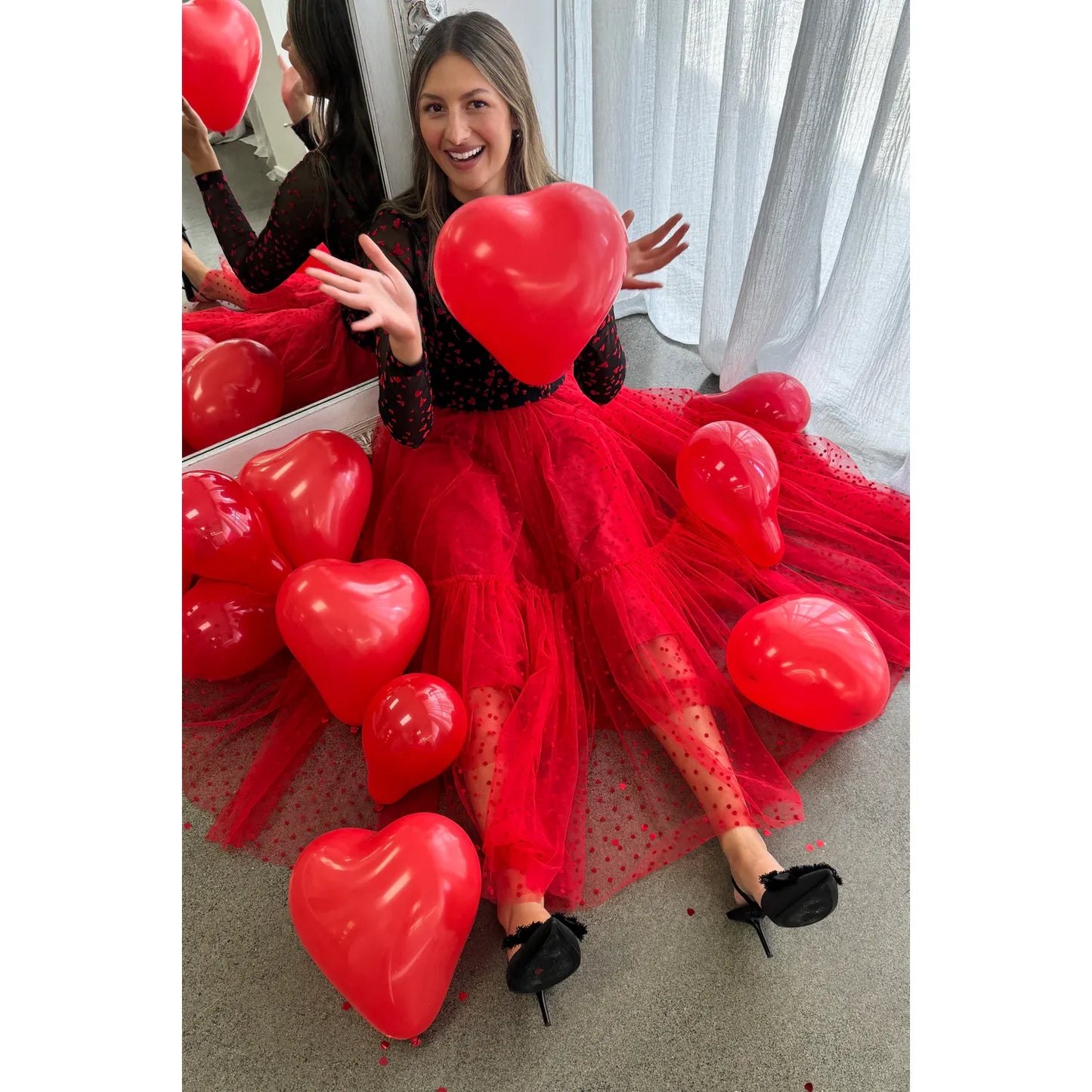 Trelise Cooper Tulley Not Skirt - Red