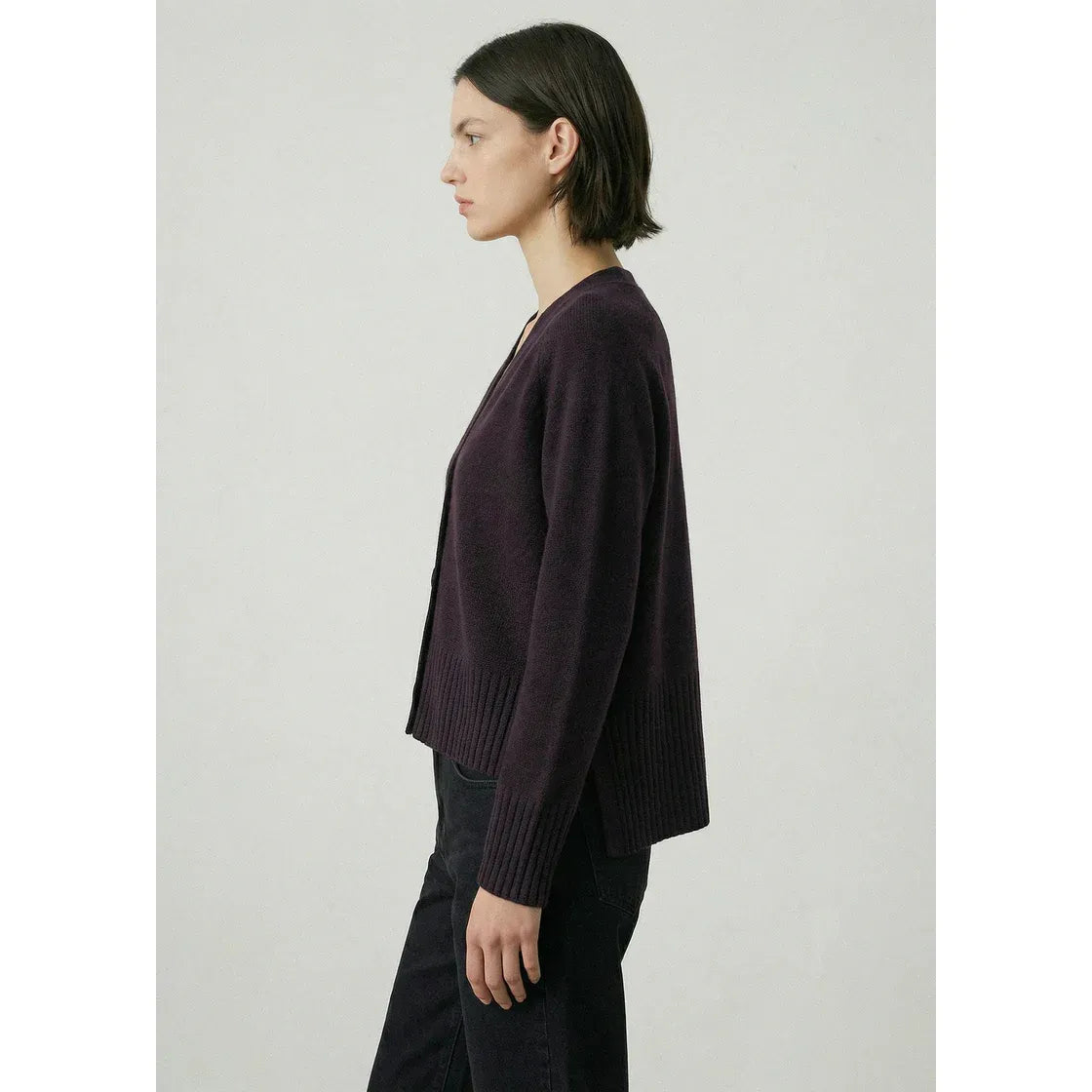 Aleger Most Favorite Cardi 159 - Eggplant