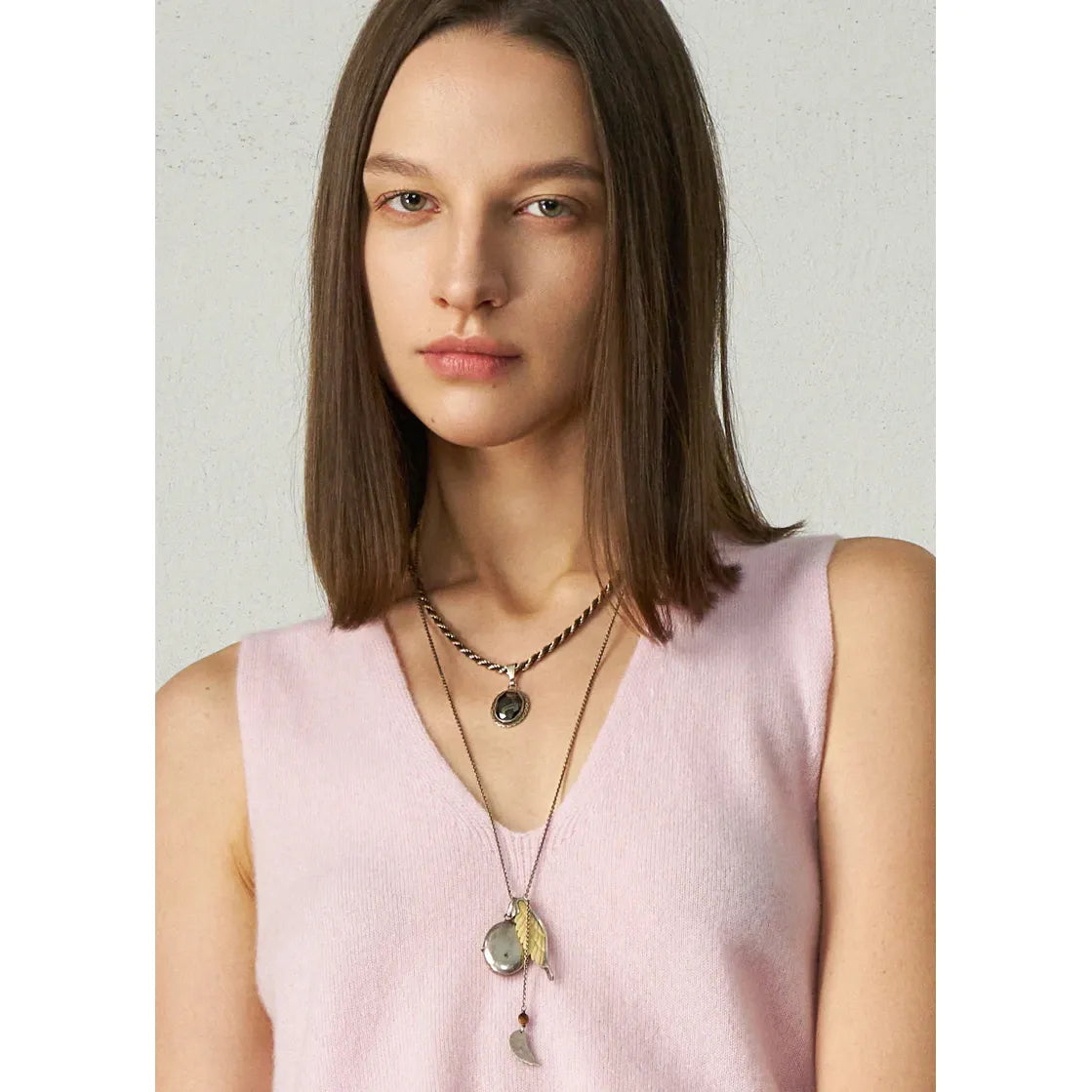 ALEGER Cashmere Classic Tank 180 - Pearl Pink